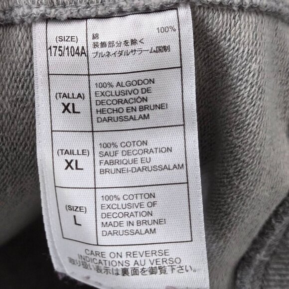 Disney Cruiseline 1/4 zip Sweatshirt Womens Size Large Gray‎ casual travel - Picture 10 of 14